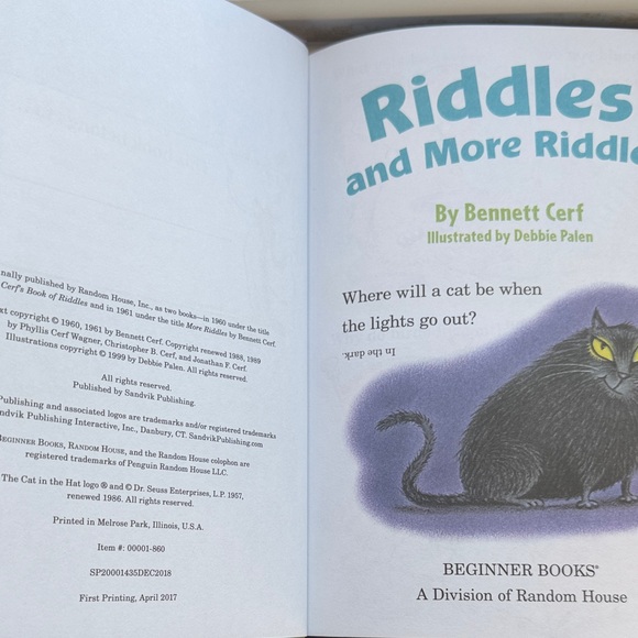 Colorful Riddles Book for Kids - Picture 3 of 3